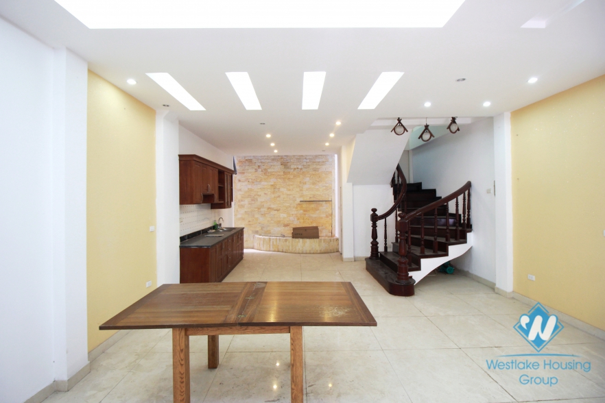 Large house with 5 bedroom house for rent in Ba Dinh area